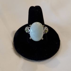 Natural Green Jade Ring